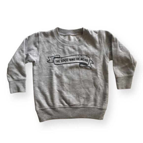 Small shop “The Good Kind of Weird” sweatshirt - Picture 1 of 4